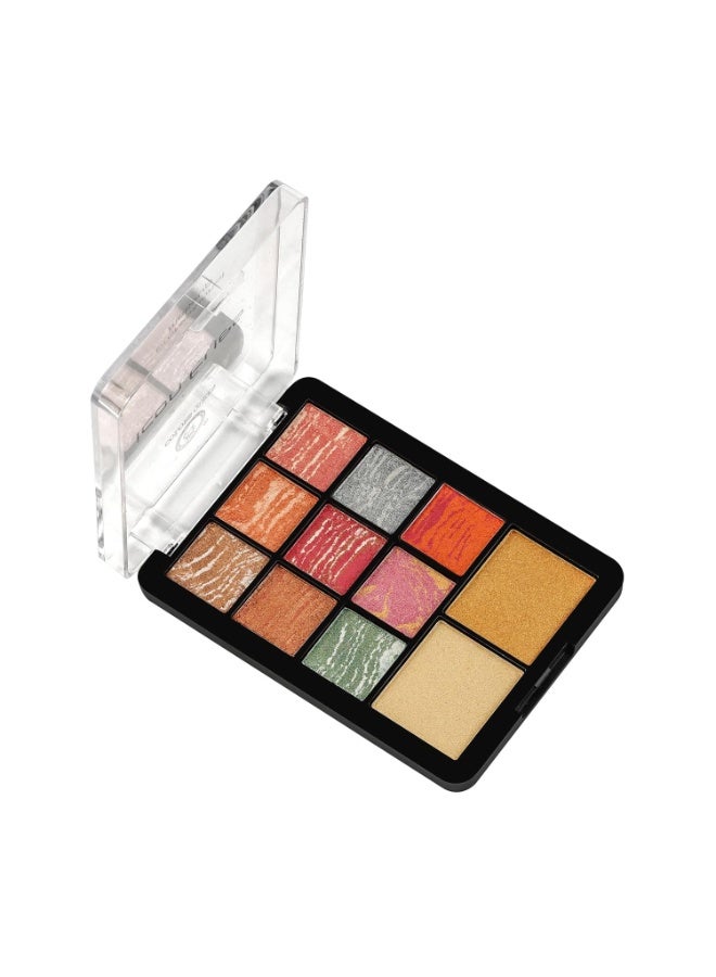 لوحة ظلال العيون كولورز كوين مع هايلايتر، ذات صبغة...